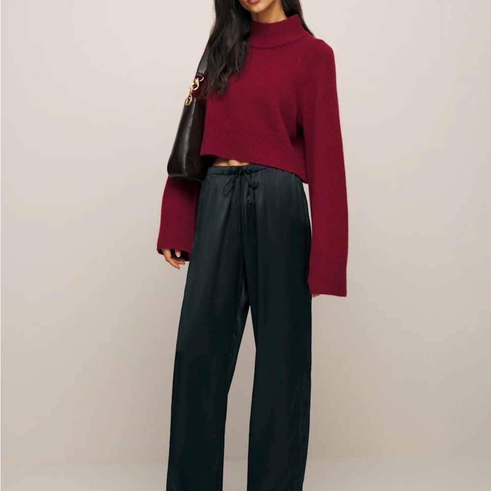 Olina Silk Pant - Reformation